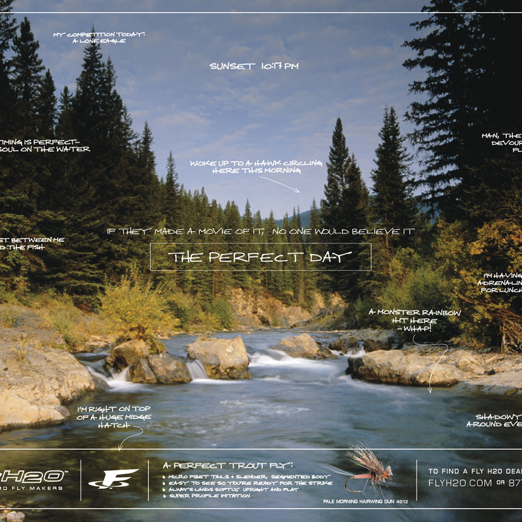 Fishing Catalog & Campaigns for Fly H2O / Moto Interactive + Branding